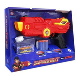 Brinquedo Pistola Super Shot Dual Fire Polibrinq