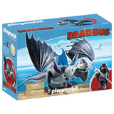 Brinquedo Playmobil Dragons Drago E Thuderclaw