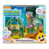 Brinquedo Playset Casinha Baby Shark Luz E Som Sunny 2364
