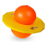 Brinquedo Pogobol Amarelo Laranja Pula Pula Infantil Estrela