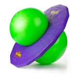 Brinquedo Pogobol Pula Pula Clássico Estrela Verde E Roxo