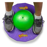 Brinquedo Pogobol Roxo E Verde Bola Pula Infantil Estrela