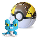 Brinquedo Pokebola Pokeball Pikachu Jogue E Abre Vira Bola