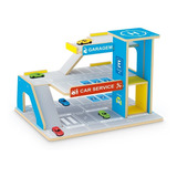 Brinquedo Postinho E Garagem Car Service Mdf Junges Carrinho