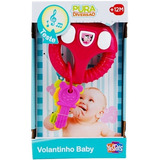 Brinquedo Pura Diversao Volantinho Yestoys Rosa