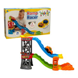 Brinquedo Ramp Racer Super Pista Com 2 Carrinhos 28 Peças