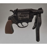 Brinquedo Revólver De Espoleta Agente Federal Estrela