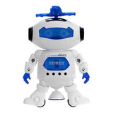 Brinquedo Robô Copter Dançarino Com Som