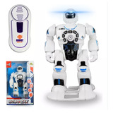 Brinquedo Robô Divertido Controle Remoto Anda Dança Fala