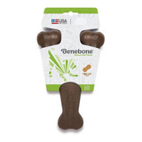 Brinquedo Roer Benebone Wishbone Amendoim Pequeno Para Cães Cor Marrom