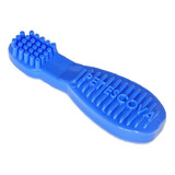 Brinquedo Roer Cães Mordedores Pet Escova Grande Azul Pet Games