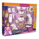 Brinquedo Show Chazinho Da Princesa C  22 Peças   Zuca Toys