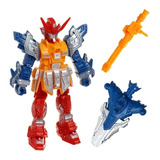 Brinquedo Soldadinho Robô Com Som Arma E Bazuca