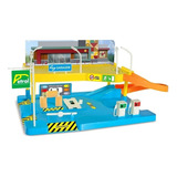 Brinquedo Super Posto Garagem Lava Rápido 0320 Nig