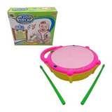 Brinquedo Tambor Infantil Batuque Bebê C som E Luzes Musical