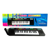 Brinquedo Teclado Para Criança Piano Com Microfone Infantil
