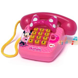 Brinquedo Telefone Infantil Minnie Musical Foninho