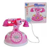 Brinquedo Telefone Ponei Infantil Com Luz