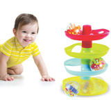 Brinquedo Torre De Bolinha Bebê Coordenação Motora Maptoy