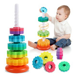 Brinquedo Torre Gira Engrenagens Bebes Geniais Infantil