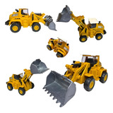 Brinquedo Trator Escavadeira Guindaste Construção Obra Carro