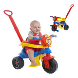 Brinquedo Tricicolo Motoca Infantil Empurrar Pedal