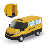 Brinquedo Van Escolar Iveco Daily Replica Miniatura Usual