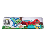 Brinquedo Zuru Robo Alive Lagarto Vermelho Eletronico 1120