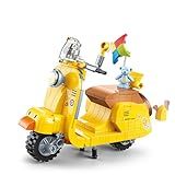 Brinquedos Blocos De Montar Motocicleta Brinquedo De Montar Carro De Engenharia Blocos De Construção Verão Motocicleta STEM Brinquedo Infantil Adultos Presente Para Menina Menino 7 8 9 10