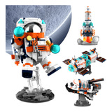 Brinquedos De Montar Em Blocos 4x1 Aventura Espacial 1252pçs