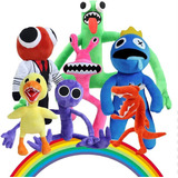 Brinquedos De Pelúcia Monstro Rainbow Friends 7 Peças