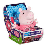 Brinquedos Menina Infantil Peppa Pig Pelúcia Hora De Dormir