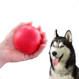 Brinquedos Para Cachorro Bola Para Cachorro Raça Grande 80mm Cor Vermelho