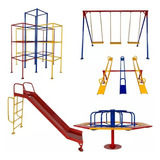 Brinquedos Para Playground Triplo Com Trepa