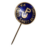 Broche Alfinete Católico Antigo Da Pia União Santo Antonio