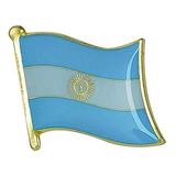 Broche Bandeira Argentina Pin Diplomático Aço Esmaltado