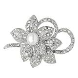 Broche Broche De Camélia Com Cravejado De Diamantes Casaco Broche Broche Presente Flor Ouro Prata Joia Para Mulheres Exibição