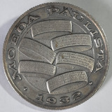 Broche Da Moeda Paulista Revolução 1932 Mmdc Rara Linda
