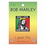 Broche De Lapela De Metal Bob Marley One Love