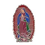 Broche Nossa Senhora De Guadalupe Broche Virgem Maria Sagrado Crachá Religioso Um Presente Católico Bizantino Festa Católica Liga De Aço Sem Pedra Preciosa