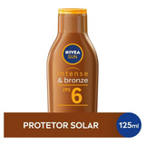 Bronzeador Intense Bronze Fps 6 Nivea Sun Frasco 125ml