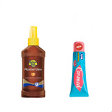 Bronzeador Spray Óleo De Coco Extrato De Cenoura Banana Boat