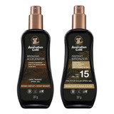 Bronzer Dark Tanning 237g E Protetor Fps 15 Australian Gold