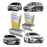 Bronzinas Biela mancal Std Honda Fit City 1 4 1 5 Metal Leve