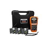 Brother Kit De Empreiteiro PT E110BP Impressora De Etiquetas Industrial Portátil P Touch Mais 3 Fitas Até Etiquetas De 12 Mm