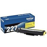 Brother TN227Y Genuíno- Cartucho De Toner De Alto Rendimento- Toner Amarelo De Substituição- Rendimento De Até 2-300 Páginas- TN227- Cartucho De Reposição De Painel Da Amazon- 38-9 X 10-4 X 15-5 Cm