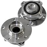 BRTEC Conjunto De Rolamento E Cubo De Roda Dianteira 513210 Para BMW 525i 528i 530i 535i 545i 550i 645Ci 650i Par