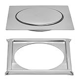 Bruno Acabamentos Ralo Click Inteligente Inox 15x15cm Com Porta Grelha