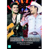 bruno barreto-bruno barreto Bruno E Barreto A Forca Do Interior Ao Vivo Cd dvd