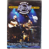 Bruno   Marrone Acústico Ao Vivo Dvd Original Lacrado 2003